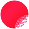1000 Etiquettes Adhésives Rouge Void Sans Text Format 30 mm
