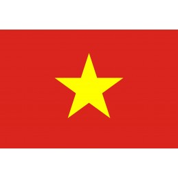 Drapeau Autocollant Vietnam...