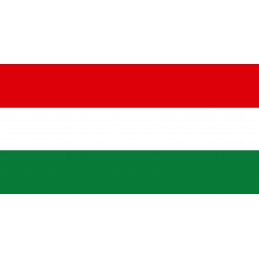Drapeau Autocollant Hongrie 10 cm