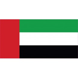 Drapeau Autocollant United Arab Emirates 10 cm