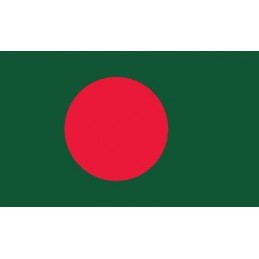 Drapeau Autocollant Bangladesh 10 cm