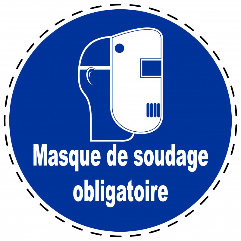 Masque de Soudage Obligatoire
