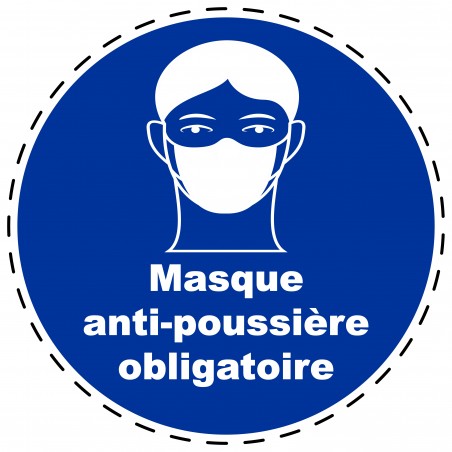 panneau-autocollant-d-obligation-masque-anti-poussi-re-obligatoire