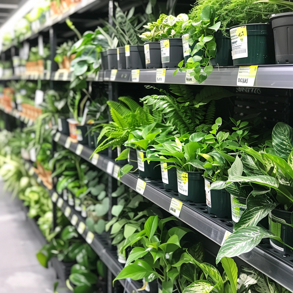 Étiquettes pour l'Identification des Plantes