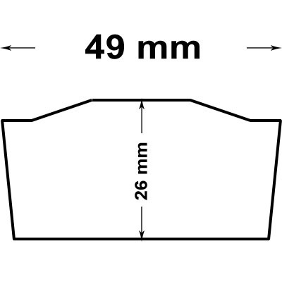 49 x 26 mm (étiquettes confiture)